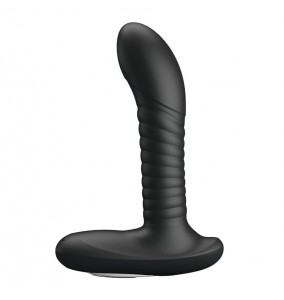 MR PLAY - Rotating Beads Vibration Prostate Massager (Chargeable - Black)